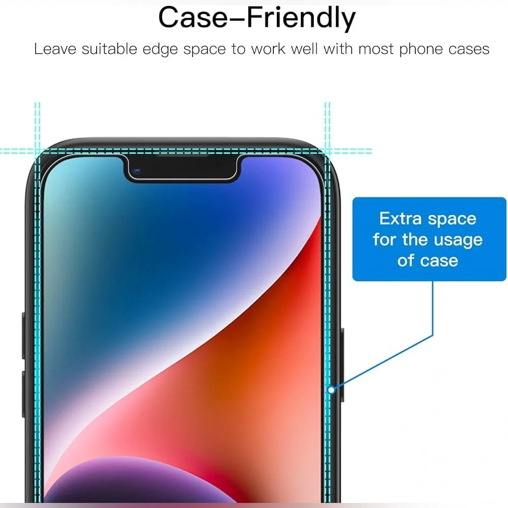 Privacy Screen Protector iPhone 14 Plus 6.7-Inch, Anti Spy Tempered Glass Film
